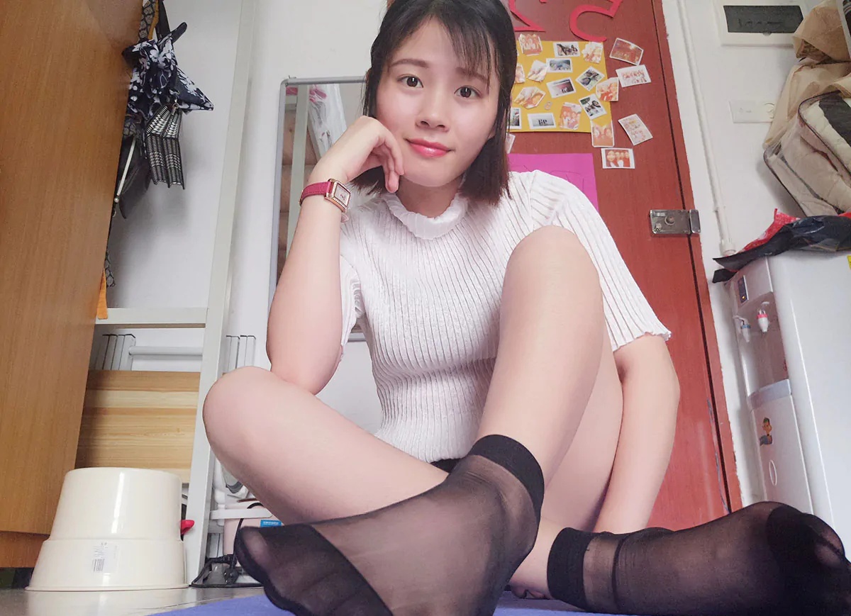 图片[8]-[合集]学妹校园寝室丝短袜美脚全套42期，大小8.38G - 孔雀海|珍藏合集-孔雀海|珍藏合集