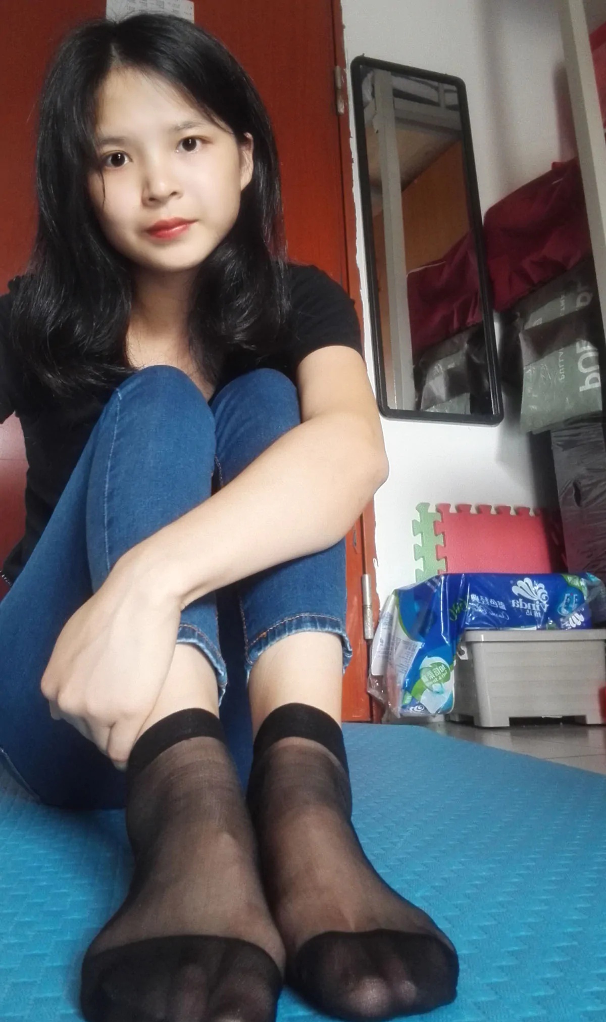 图片[12]-[合集]学妹校园寝室丝短袜美脚全套42期，大小8.38G - 孔雀海|珍藏合集-孔雀海|珍藏合集